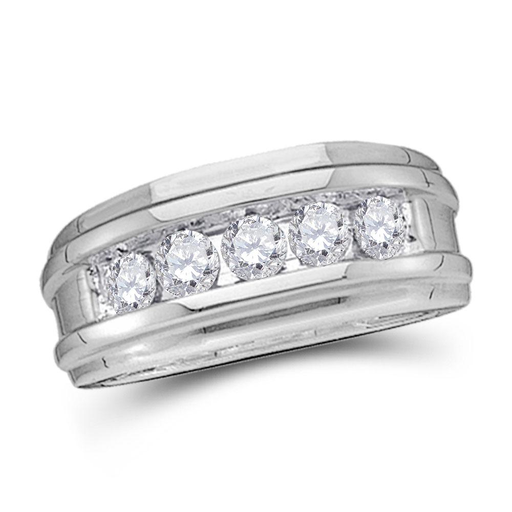 The Eternal Love Diamond Channel Wedding Band - Splendid Jewellery