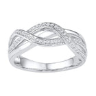 Twist of Brilliance Diamond Band - Splendid Jewellery
