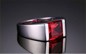 Unique Pigeon Blood Ruby Ring - Splendid Jewellery