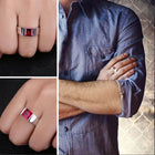 Unique Pigeon Blood Ruby Ring - Splendid Jewellery