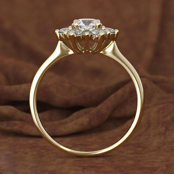 Vintage Inspired Cubic Zirconia Ring - Splendid Jewellery