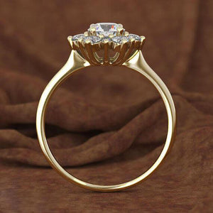 Vintage Inspired Cubic Zirconia Ring Splendid Jewellery