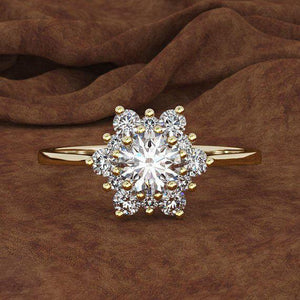 Vintage Inspired Cubic Zirconia Ring Splendid Jewellery