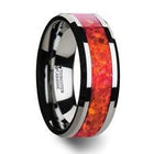 Wear a Stylish Beveled Edge Tungsten Wedding Band - Splendid Jewellery