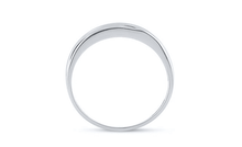 Load image into Gallery viewer, Wedding Collection |10k White Gold Round Diamond Wedding Single Row Band Ring 1/4 Cttw - Splendid Jewellery