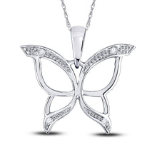 Load image into Gallery viewer, Whimsical Wings Diamond Pendant - Splendid Jewellery