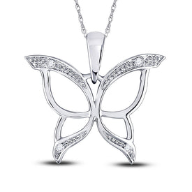 Whimsical Wings Diamond Pendant - Splendid Jewellery