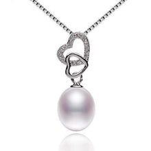 Load image into Gallery viewer, White Natural Freshwater Pearl Pendant - Splendid Jewellery