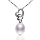White Natural Freshwater Pearl Pendant Splendid Jewellery